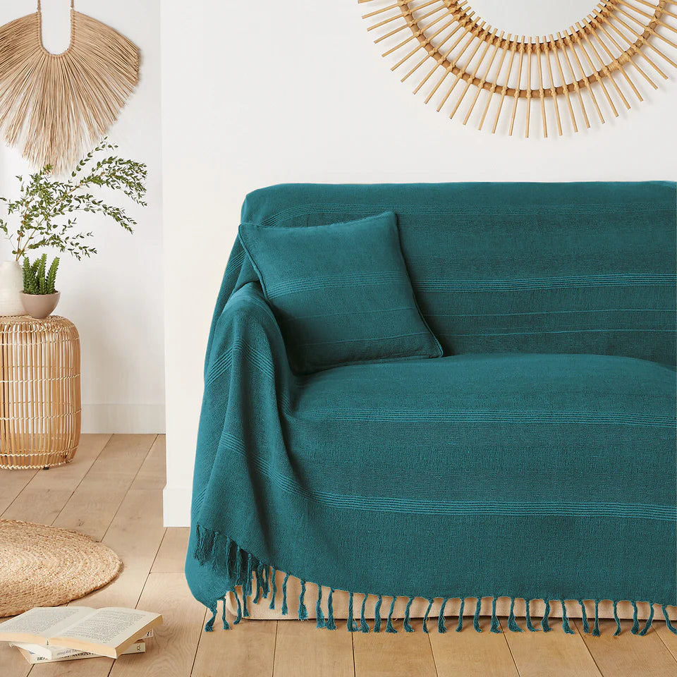 100% Cotton Twin Size Blanket